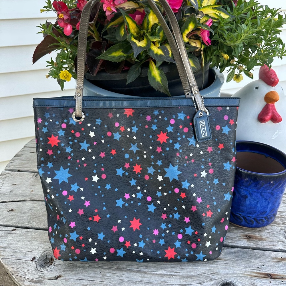 Relic Starry/Starburst Tote Bag